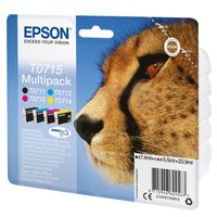 Miniatura 3 de CARTUCHO EPSON MULTIPACK 4 COLORES T0715 C13T07154022