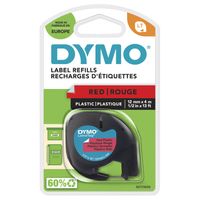 Miniatura 3 de DYMO Cinta LT 12mmx4mt -Negro/Rojo