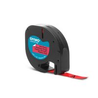 Miniatura 12 de DYMO Cinta LT 12mmx4mt -Negro/Rojo