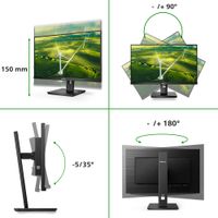Miniatura 4 de PHILIPS  23.8" LED IPS Full HD HDMI VGA Altavoces