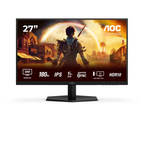 MONITOR GAMING AOC Q27G42XE 27" Fast IPS QHD 180HZ 1MS HDMI ALTAVOCES - Imagen 2 de 13 MONITOR GAMING AOC Q27G42XE 27" Fast IPS QHD 180HZ 1MS HDMI ALTAVOCES - Imagen 2 de 13