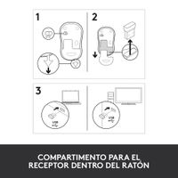 Miniatura 16 de RATON LOG OPTICO WLESS M185 910-002238