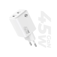 Miniatura 1 de CARGADOR DE PARED SUBBLIM 45W DOBLE USB-C