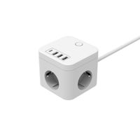 Miniatura 3 de ENERGYCUBE DCU 37400110 CON CABLE + 3 TOMAS + 4 PUERTOS USB 5V/3A PD 20W