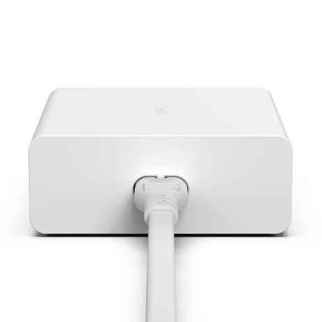 CARGADOR DE SOBREMESA BELKIN WCH010VFWH 2XUSB-C 2XUSB-A GAN BOOST CHARGE 108 BLANCO - Imagen 5 de 5 CARGADOR DE SOBREMESA BELKIN WCH010VFWH 2XUSB-C 2XUSB-A GAN BOOST CHARGE 108 BLANCO - Imagen 5 de 5