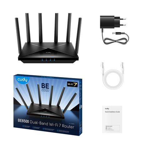 WIRELESS ROUTER BE6500 CUDY WR6500H - Imagen 4 de 4 WIRELESS ROUTER BE6500 CUDY WR6500H - Imagen 4 de 4