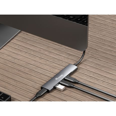 HUB USB-C EQUIP LIFE USB3.2 Gen1 4 PUERTOS USB-C - Imagen 6 de 9 HUB USB-C EQUIP LIFE USB3.2 Gen1 4 PUERTOS USB-C - Imagen 6 de 9