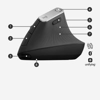 Miniatura 7 de MX VERTICAL ADV ERGONOMIC MOUSE GRAPHITE - EMEA IN