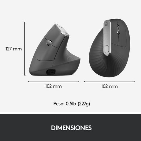 MX VERTICAL ADV ERGONOMIC MOUSE GRAPHITE - EMEA IN - Imagen 13 de 17 MX VERTICAL ADV ERGONOMIC MOUSE GRAPHITE - EMEA IN - Imagen 13 de 17