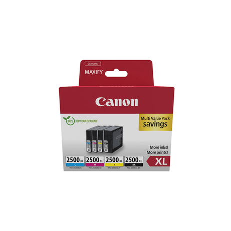 MULTIPACK CANON PGI-2500XL BK/C/M/Y - Imagen 1 de 5 MULTIPACK CANON PGI-2500XL BK/C/M/Y - Imagen 1 de 5