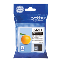 CARTUCHO BROTHER LC3211BK NEGRO