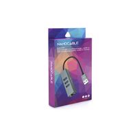 Miniatura 6 de CONVERSOR NANO CABLE USB3.0 - ETHERNET+ 3 USB3.0 15CM
