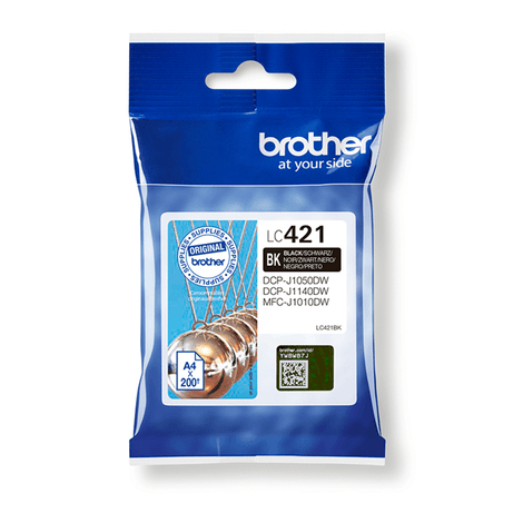 CARTUCHO BROTHER LC-421BK NEGRO - Imagen 1 de 6 CARTUCHO BROTHER LC-421BK NEGRO - Imagen 1 de 6