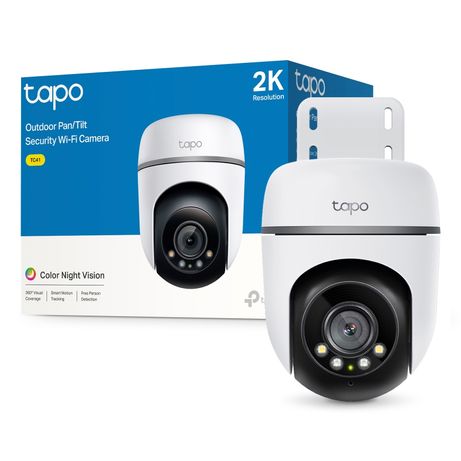 CAMARA EXTERIOR IP WIFI TP-LINK TAPO TC41 IP66 2K QHD 4MP V.NOCTURNA COLOR AUDIO BIDIRECCIONAL - Imagen 6 de 6 CAMARA EXTERIOR IP WIFI TP-LINK TAPO TC41 IP66 2K QHD 4MP V.NOCTURNA COLOR AUDIO BIDIRECCIONAL - Imagen 6 de 6