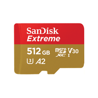 Miniatura 1 de Extreme microSDXC 512GB+SD 190MB/s