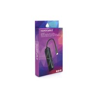 Miniatura 4 de HUB NANO CABLE USB-C/CONVERSOR USB-C A 2XUSB-A/ USB-C PD/ HDMI/ RJ45 15CM NEGRO
