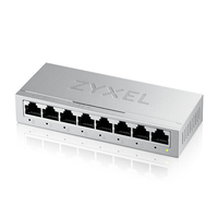 Miniatura 1 de ZyXEL GS-108BV5 Switch 8xGbE Mini Desktop