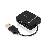 Miniatura 1 de HUB CONCEPTRONIC 4 PUERTOS MINI HUB POCKET C4PUSB2_V3 C05-129