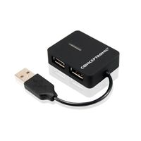 Miniatura 2 de HUB CONCEPTRONIC 4 PUERTOS MINI HUB POCKET C4PUSB2_V3 C05-129