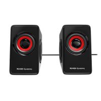 Miniatura 2 de ALTAVOCES 2.0 TACENS MARS GAMING MS1 NEGRO/ROJO