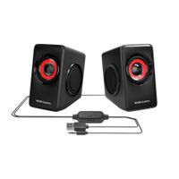 Miniatura 5 de ALTAVOCES 2.0 TACENS MARS GAMING MS1 NEGRO/ROJO