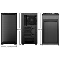 Miniatura 3 de BE QUIET!  PURE BASE 501 Airflow Black  Negro