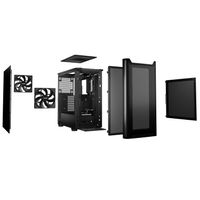 Miniatura 5 de BE QUIET!  PURE BASE 501 Airflow Black  Negro