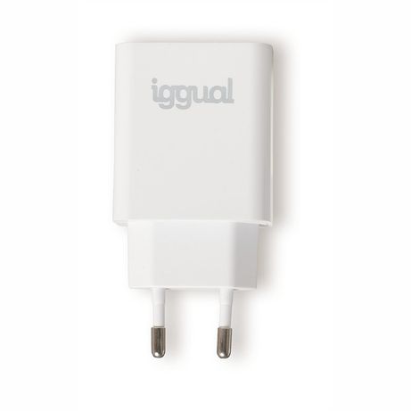 iggual Cargador rápido de pared USB PD tipo C 20W - Imagen 2 de 5 iggual Cargador rápido de pared USB PD tipo C 20W - Imagen 2 de 5