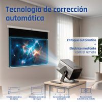 Miniatura 13 de iggual Proyector 4K 1080p Pro 800ANSI Android