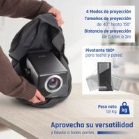 Miniatura 15 de iggual Proyector 4K 1080p Pro 800ANSI Android