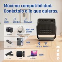 Miniatura 18 de iggual Proyector 4K 1080p Pro 800ANSI Android
