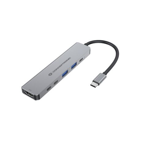 DOCKING USB-C CONCEPTRONIC DONN33G 1xHDMI 1xUSB-C PD 100W 2xUSB-A 3.0 2xUSB-C - Imagen 2 de 9 DOCKING USB-C CONCEPTRONIC DONN33G 1xHDMI 1xUSB-C PD 100W 2xUSB-A 3.0 2xUSB-C - Imagen 2 de 9