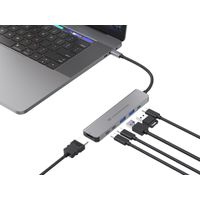 Miniatura 7 de DOCKING USB-C CONCEPTRONIC DONN33G 1xHDMI 1xUSB-C PD 100W 2xUSB-A 3.0 2xUSB-C