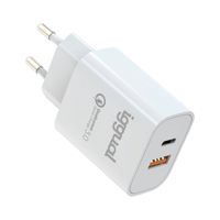 Miniatura 2 de iggual Cargador doble USB QC3.0 + tipo C PD 20W