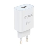 Miniatura 4 de iggual Cargador 1xUSB carga rápida QC3.0 18W