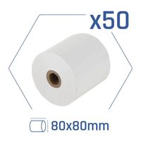 Miniatura 15 de iggual Caja 50 rollos papel térmico 80x80x13 mm