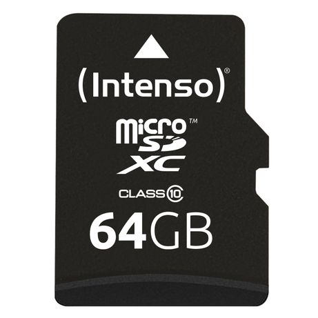 MEMORIA 64 GB MICRO MICRO SDHC INTENSO CLASE 10 + ADAPTADOR USB2.0 - Imagen 3 de 5 MEMORIA 64 GB MICRO MICRO SDHC INTENSO CLASE 10 + ADAPTADOR USB2.0 - Imagen 3 de 5