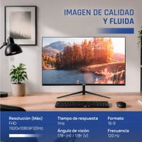 Miniatura 8 de IGGUAL Monitor 27" IPS 1ms FHD 120Hz VGA HDMI Slim   27" LED IPS Full HD HDMI VGA