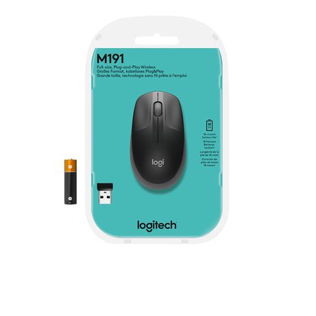 RATON LOGITECH INALAMBRICO M190 CHARCOAL - Imagen 9 de 14 RATON LOGITECH INALAMBRICO M190 CHARCOAL - Imagen 9 de 14