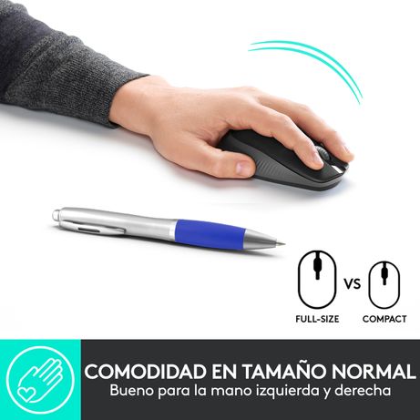 RATON LOGITECH INALAMBRICO M190 CHARCOAL - Imagen 10 de 14 RATON LOGITECH INALAMBRICO M190 CHARCOAL - Imagen 10 de 14