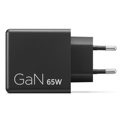 Lenovo Dual USB-C 65W GaN Charger Black - EU