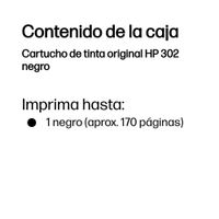 Miniatura 3 de CARTUCHO HP NEGRO 302 F6U66AE#ABE
