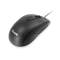 Miniatura 1 de MOUSE COMPACT EQUIP LIFE OPTICO NEGRO USB  1000DPI