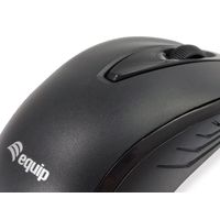 Miniatura 3 de MOUSE COMPACT EQUIP LIFE OPTICO NEGRO USB  1000DPI