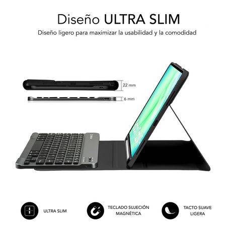 FUNDA CON TECLADO KEYTAB PRO BT SAMSUNG GALAXY TAB A9 +11" - Imagen 6 de 8 FUNDA CON TECLADO KEYTAB PRO BT SAMSUNG GALAXY TAB A9 +11" - Imagen 6 de 8