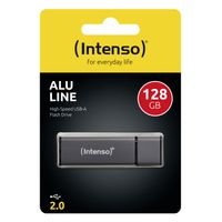 Miniatura 2 de Intenso 3521495 Lápiz USB 2.0 Alu 128GB Antracita
