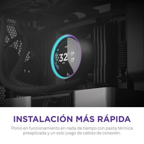 REFRIGERACION LIQUIDA KRAKEN ELITE 240 (BLACK) RL-KN24E-B2 - Imagen 5 de 17 REFRIGERACION LIQUIDA KRAKEN ELITE 240 (BLACK) RL-KN24E-B2 - Imagen 5 de 17