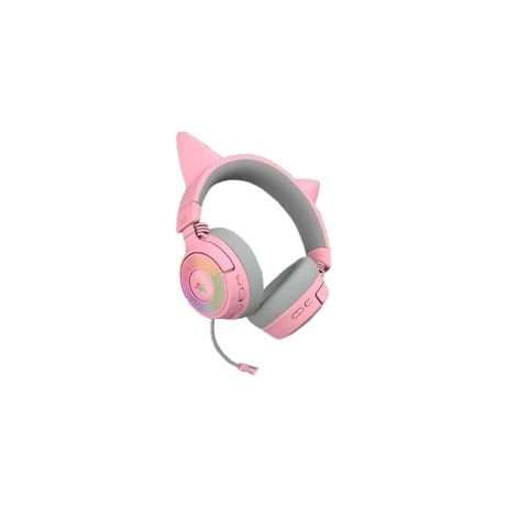 AURICULARES RAZER KRAKEN KITTY V3 PRO QUARTZ (RZ04-05170200-R3M1) - Imagen 4 de 7 AURICULARES RAZER KRAKEN KITTY V3 PRO QUARTZ (RZ04-05170200-R3M1) - Imagen 4 de 7