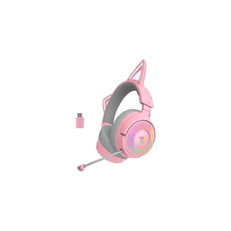 AURICULARES RAZER KRAKEN KITTY V3 PRO QUARTZ (RZ04-05170200-R3M1) - Imagen 5 de 7 AURICULARES RAZER KRAKEN KITTY V3 PRO QUARTZ (RZ04-05170200-R3M1) - Imagen 5 de 7