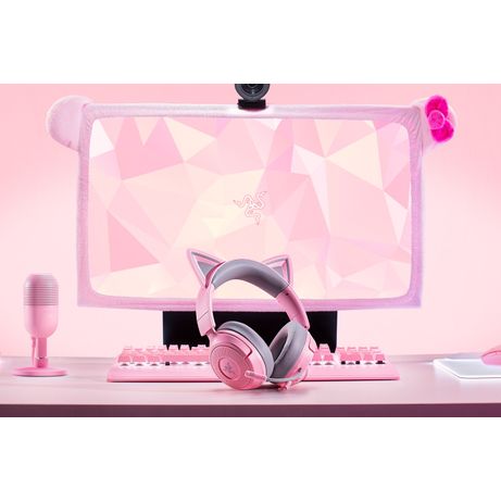 AURICULARES RAZER KRAKEN KITTY V3 X QUARTZ (RZ04-05350100-R3M1) - Imagen 3 de 7 AURICULARES RAZER KRAKEN KITTY V3 X QUARTZ (RZ04-05350100-R3M1) - Imagen 3 de 7